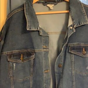 denim jacket new with tags 3x 24/26